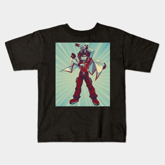 yuya sakaki Kids T-Shirt by DinoZard